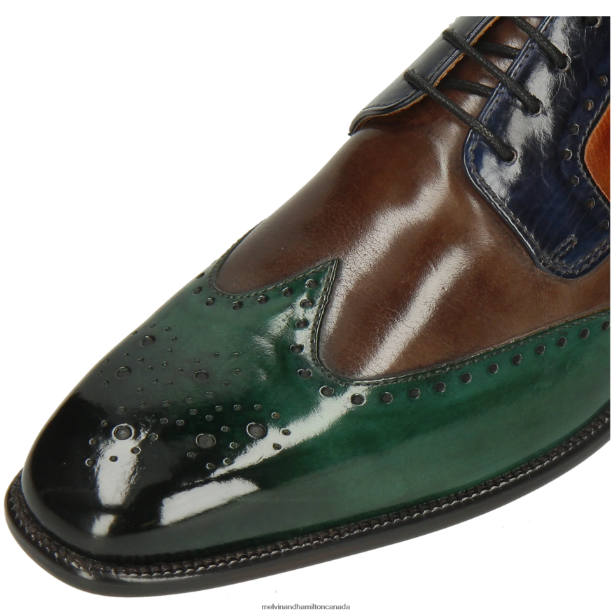 Men Melvin & Hamilton Multi Jeff 14 Derby Shoes P4V68P451