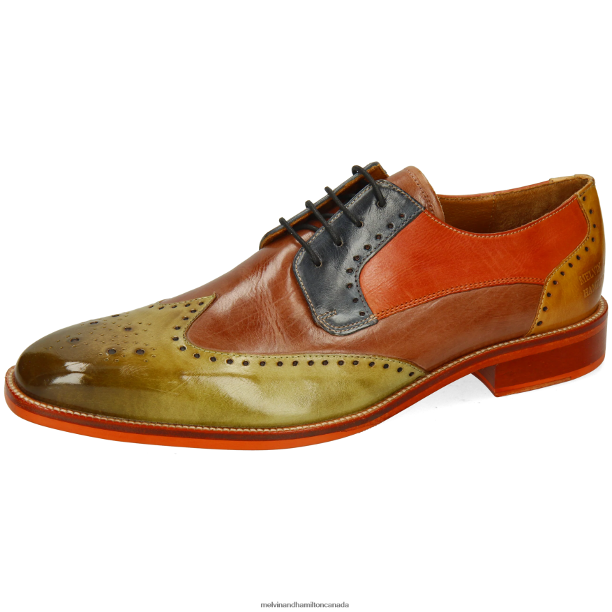Men Melvin & Hamilton Multi Jeff 14 Derby Shoes P4V68P493