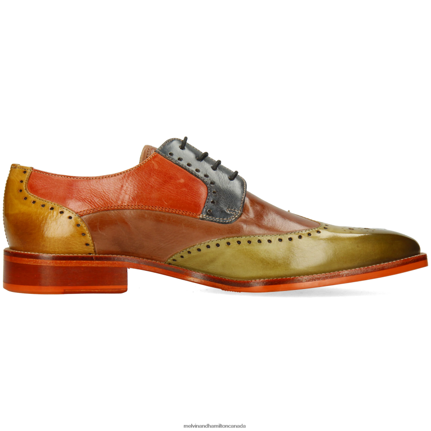 Men Melvin & Hamilton Multi Jeff 14 Derby Shoes P4V68P493