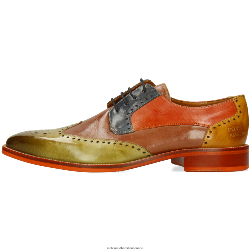Men Melvin & Hamilton Multi Jeff 14 Derby Shoes P4V68P493