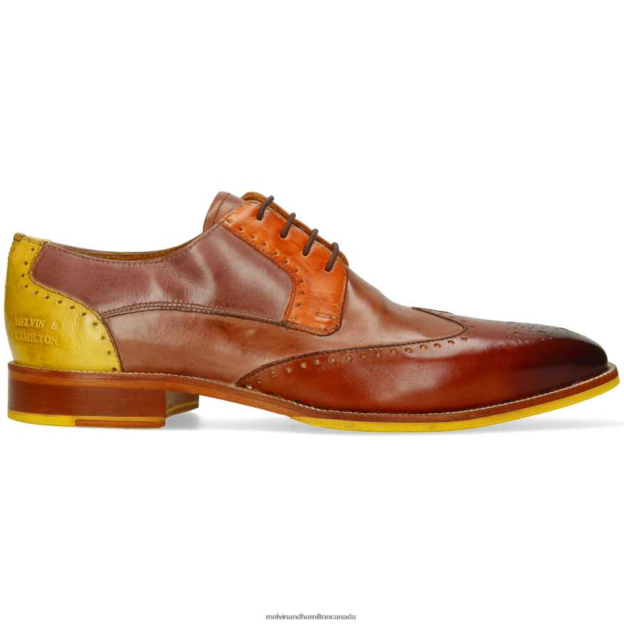 Men Melvin & Hamilton Multi Jeff 14 Derby Shoes P4V68P526