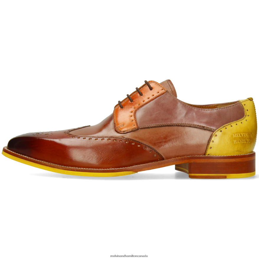 Men Melvin & Hamilton Multi Jeff 14 Derby Shoes P4V68P526