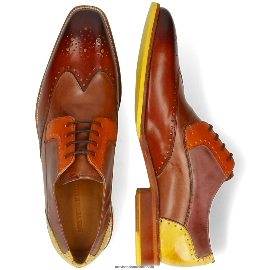 Men Melvin & Hamilton Multi Jeff 14 Derby Shoes P4V68P526