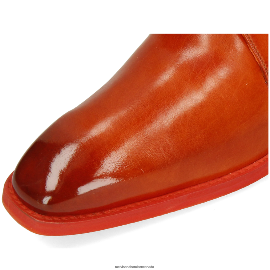 Men Melvin & Hamilton Orange Lance 24 Derby Shoes P4V68P545