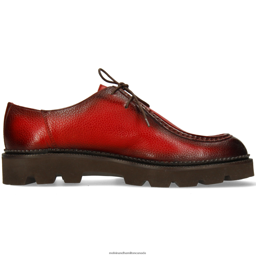 Men Melvin & Hamilton Orange Pierce 10 Derby Shoes P4V68P426