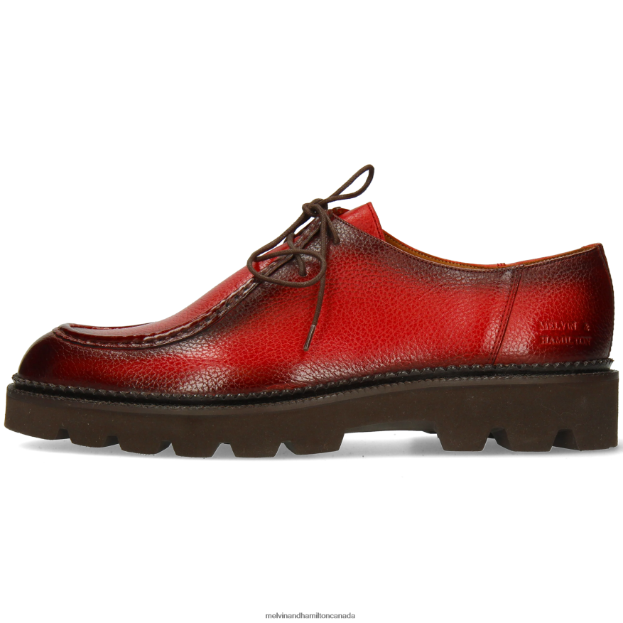 Men Melvin & Hamilton Orange Pierce 10 Derby Shoes P4V68P426