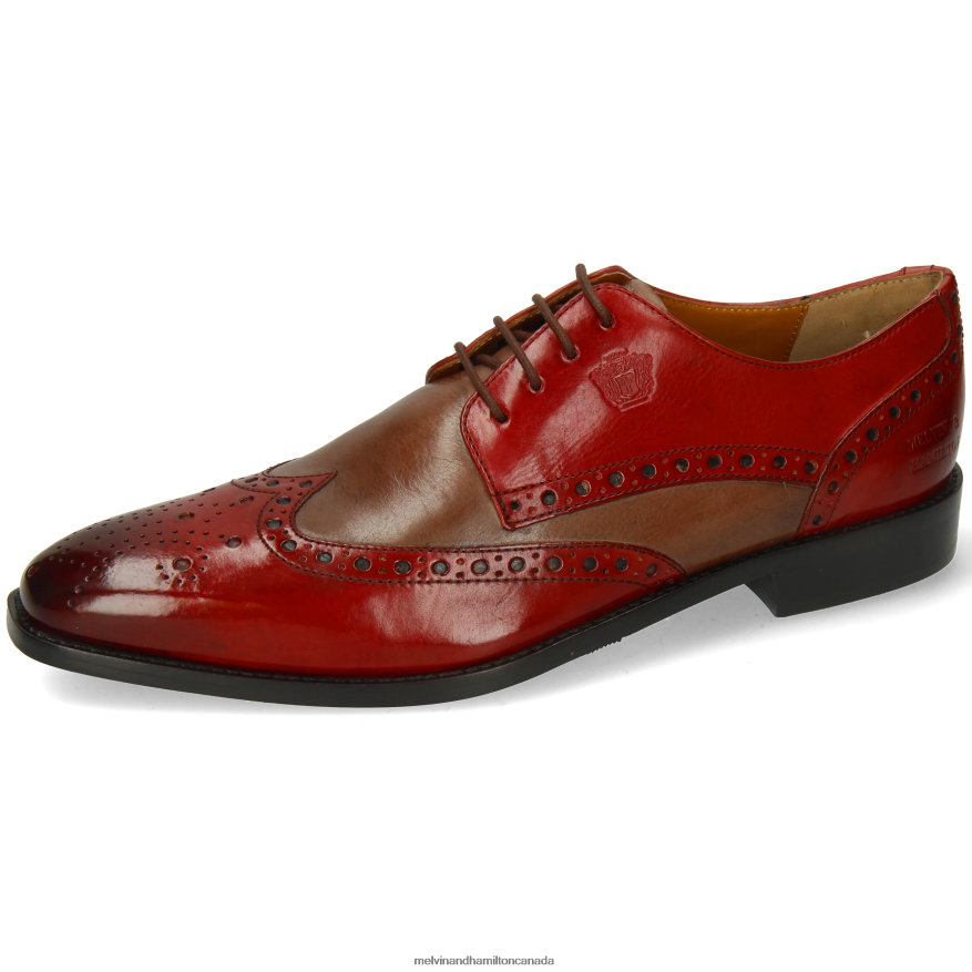 Men Melvin & Hamilton Red Martin 15 Derby Shoes P4V68P442