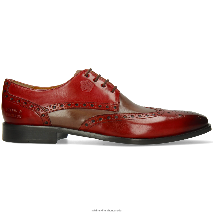 Men Melvin & Hamilton Red Martin 15 Derby Shoes P4V68P442