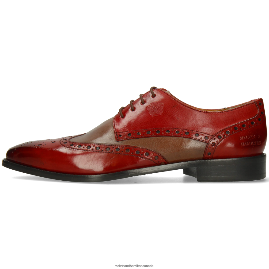 Men Melvin & Hamilton Red Martin 15 Derby Shoes P4V68P442