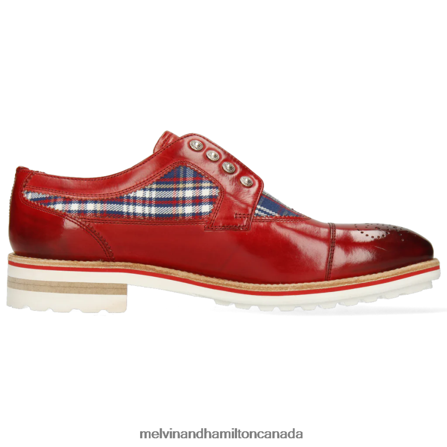 Men Melvin & Hamilton Red Tom 22 Derby Shoes P4V68P515