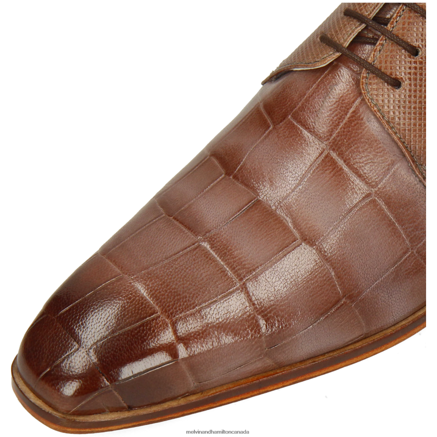 Men Melvin & Hamilton Taupe Lewis 13 Derby Shoes P4V68P489
