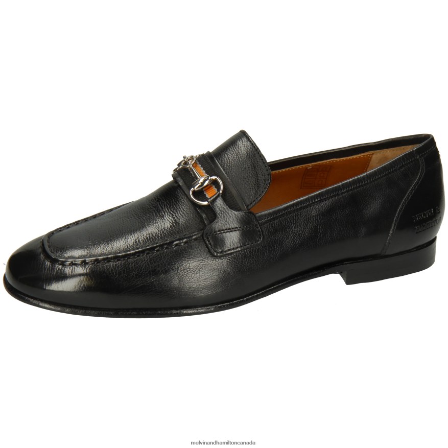 Men Melvin & Hamilton Black Clive 16 Loafers P4V68P235