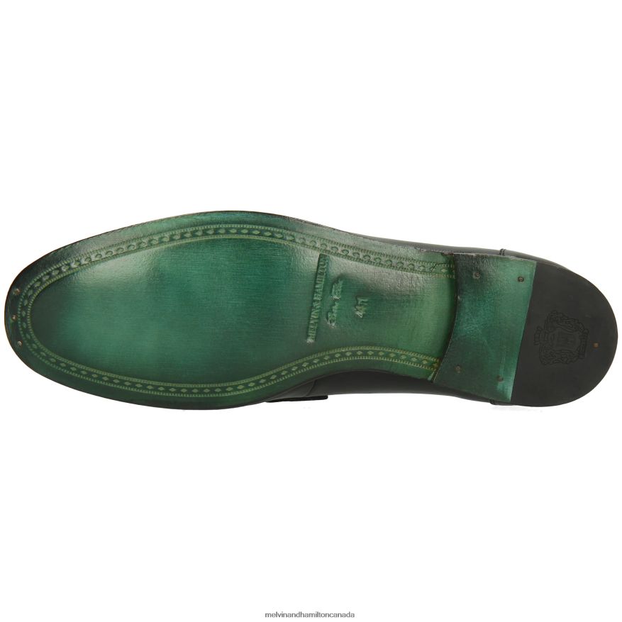 Men Melvin & Hamilton Black Clive 16 Loafers P4V68P235