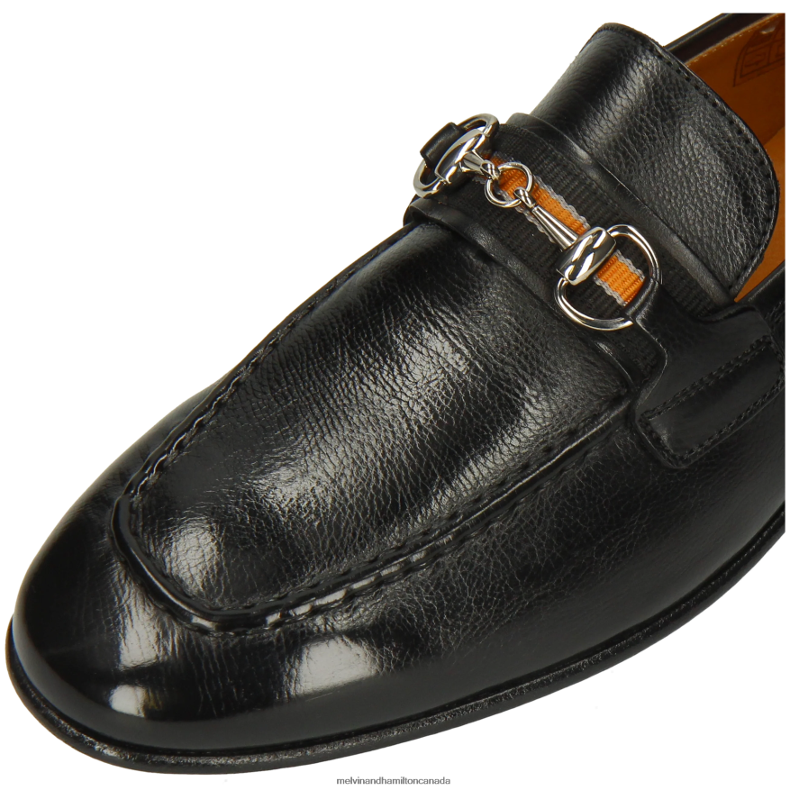 Men Melvin & Hamilton Black Clive 16 Loafers P4V68P235