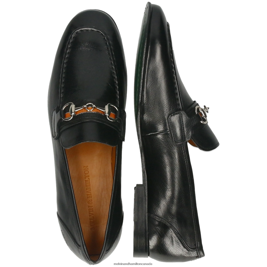 Men Melvin & Hamilton Black Clive 16 Loafers P4V68P235