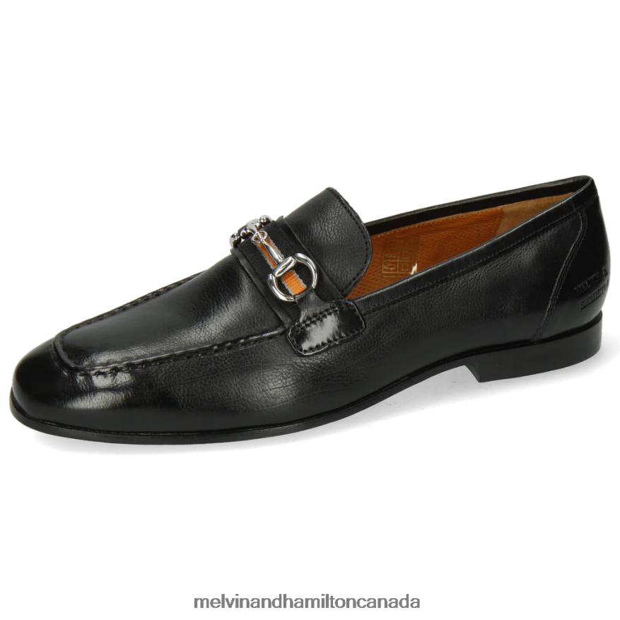 Men Melvin & Hamilton Black Clive 16 Loafers P4V68P284
