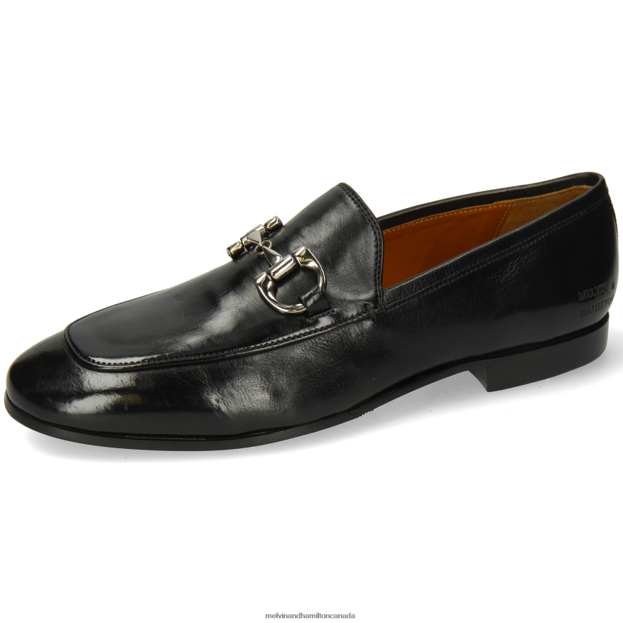 Men Melvin & Hamilton Black Clive 1 Loafers P4V68P220