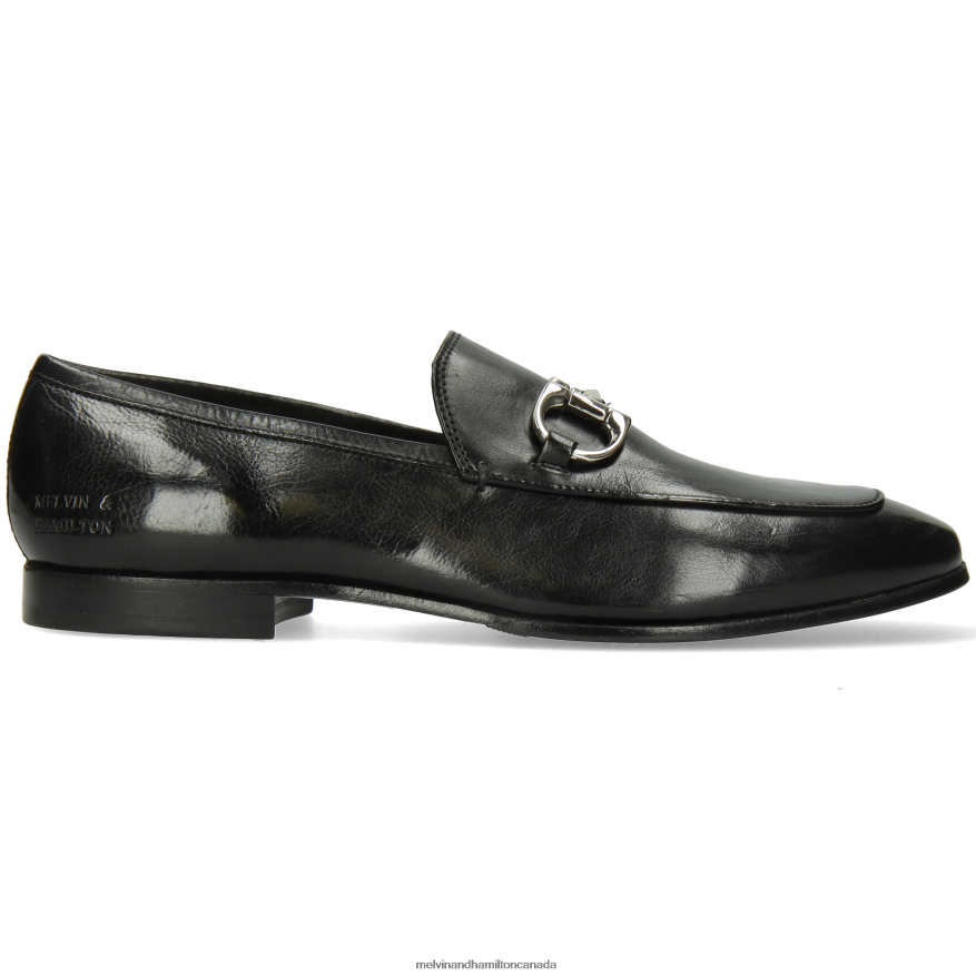 Men Melvin & Hamilton Black Clive 1 Loafers P4V68P220