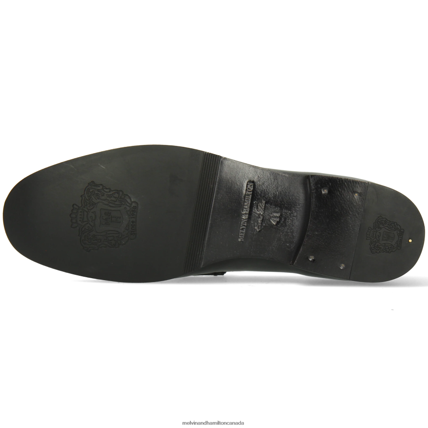 Men Melvin & Hamilton Black Clive 1 Loafers P4V68P220