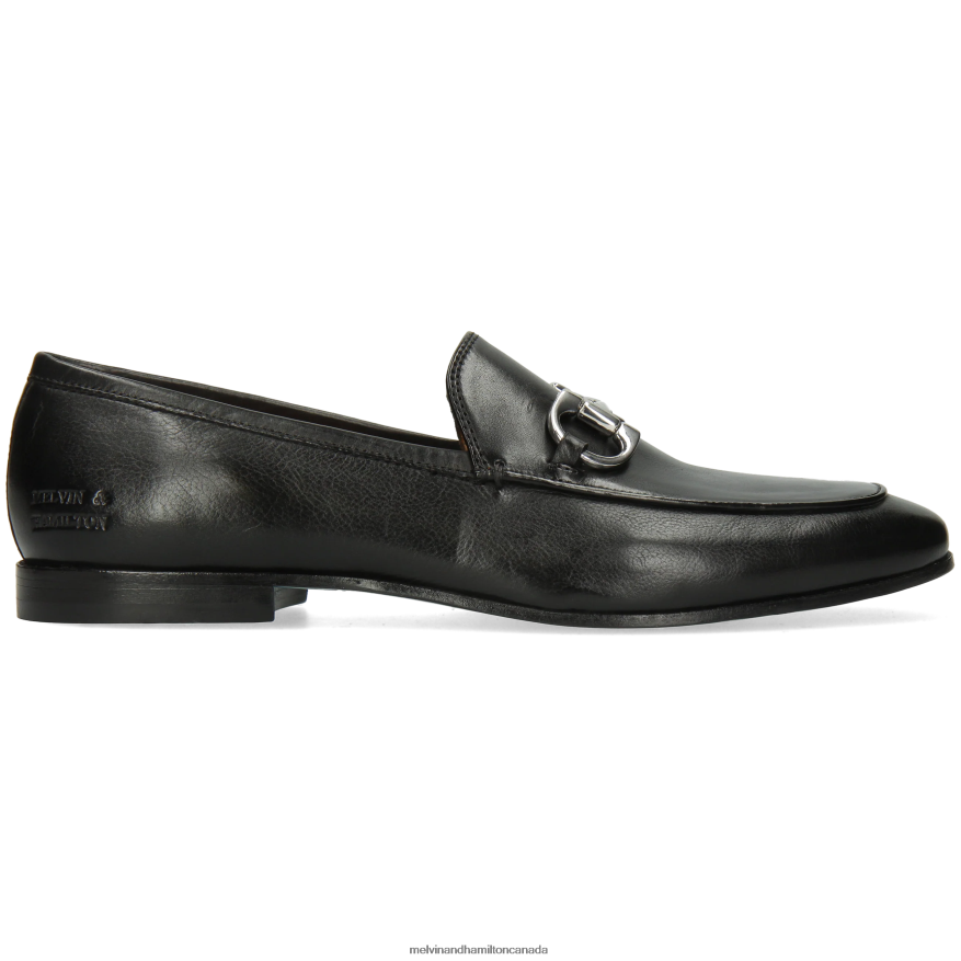 Men Melvin & Hamilton Black Clive 1 Loafers P4V68P281