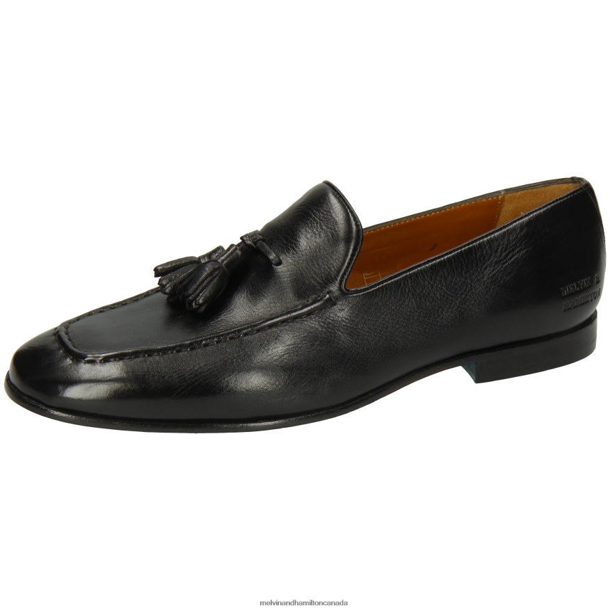 Men Melvin & Hamilton Black Clive 20 Loafers P4V68P237