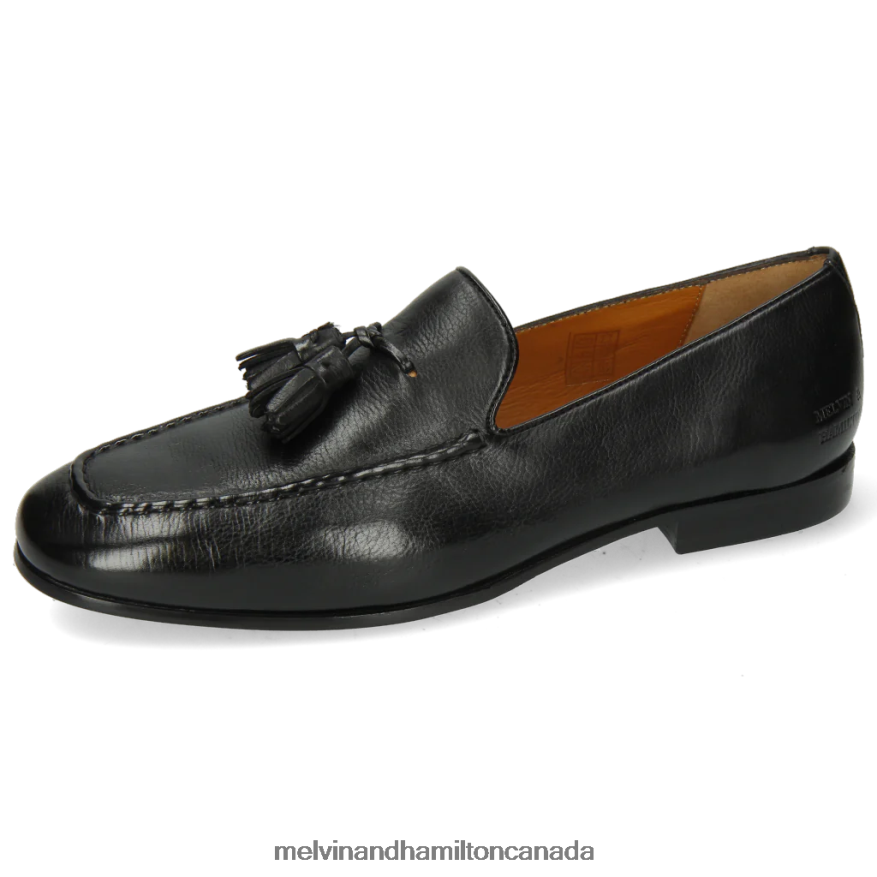 Men Melvin & Hamilton Black Clive 20 Loafers P4V68P294