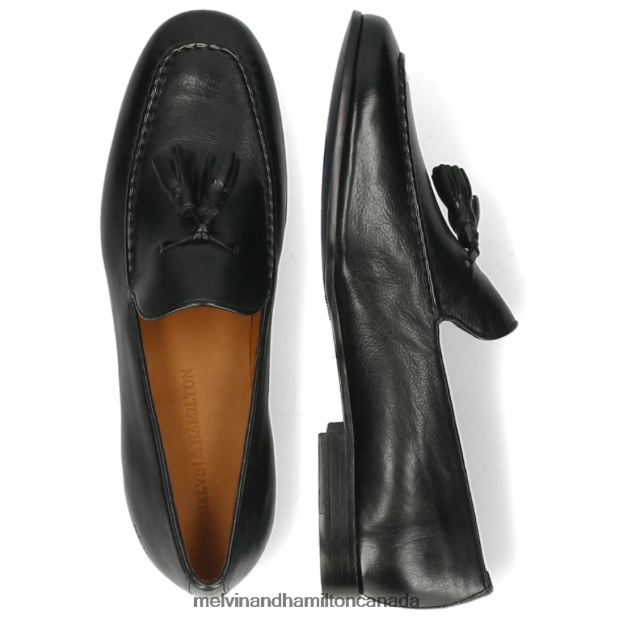 Men Melvin & Hamilton Black Clive 20 Loafers P4V68P294