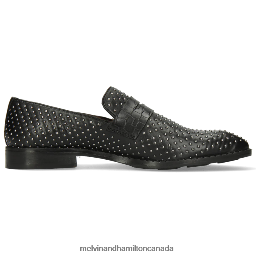 Men Melvin & Hamilton Black Gaston 5 Loafers P4V68P302