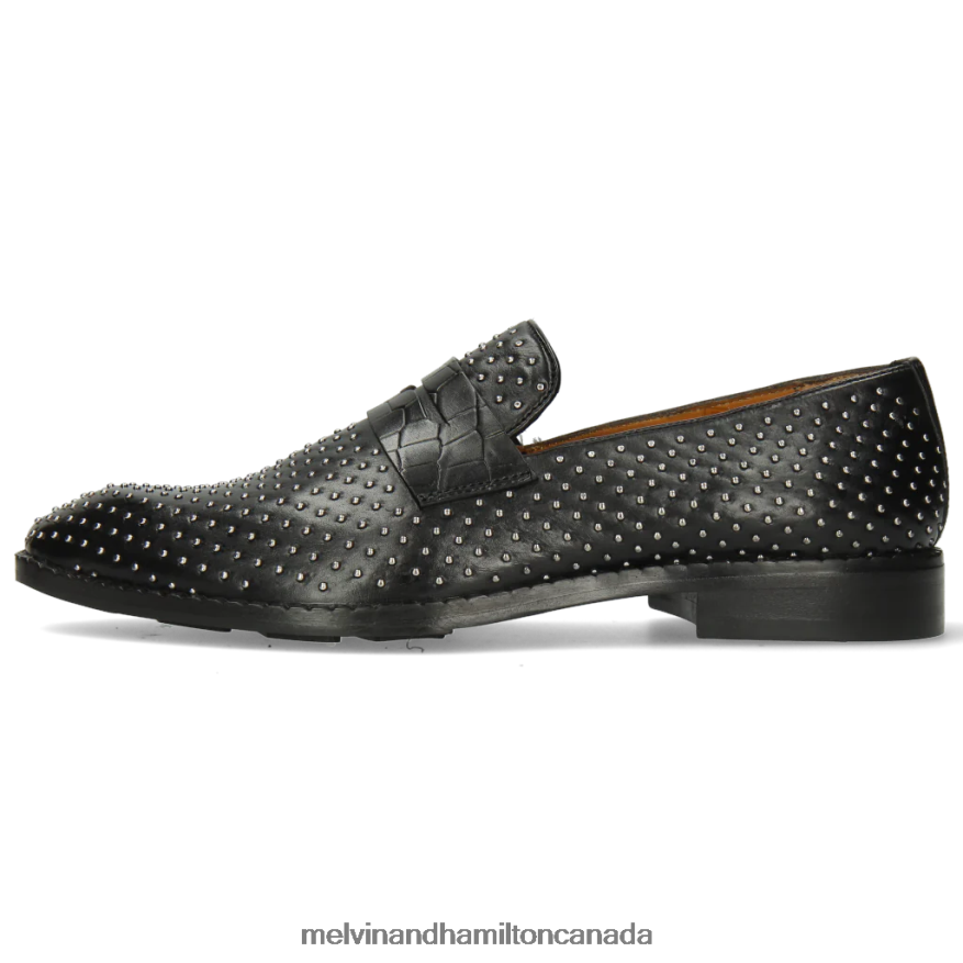 Men Melvin & Hamilton Black Gaston 5 Loafers P4V68P302