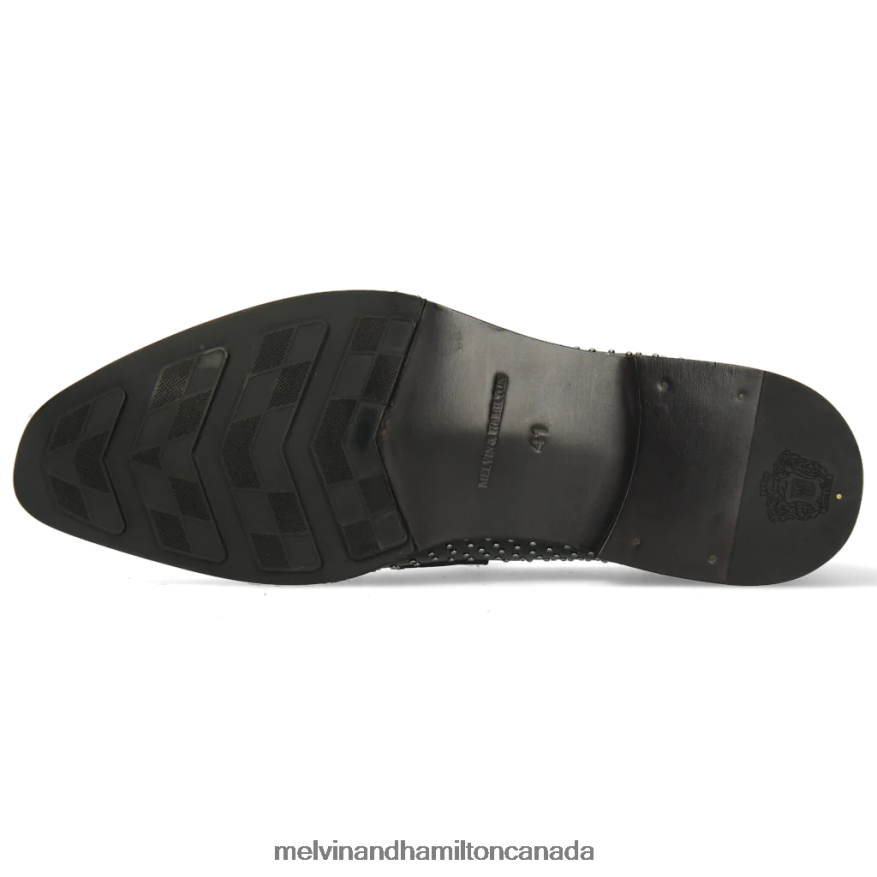 Men Melvin & Hamilton Black Gaston 5 Loafers P4V68P302