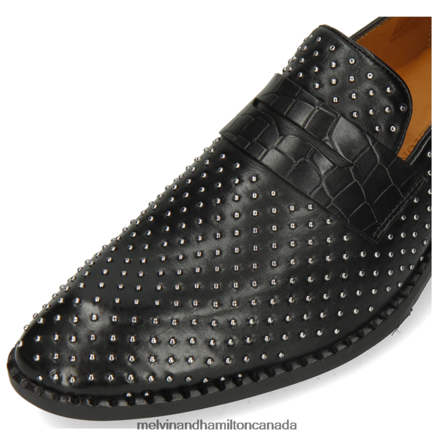 Men Melvin & Hamilton Black Gaston 5 Loafers P4V68P302