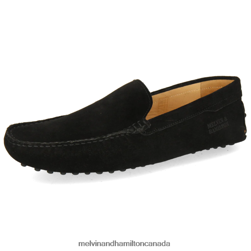 Men Melvin & Hamilton Black Nelson 1 Loafers P4V68P320
