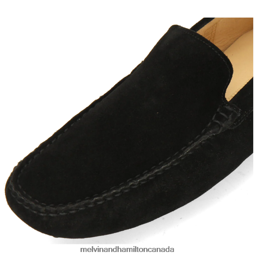 Men Melvin & Hamilton Black Nelson 1 Loafers P4V68P320