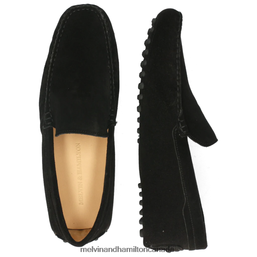 Men Melvin & Hamilton Black Nelson 1 Loafers P4V68P320