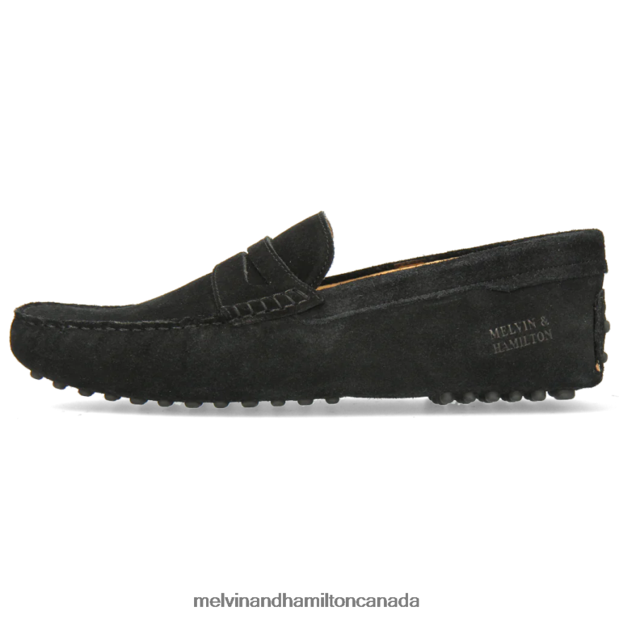 Men Melvin & Hamilton Black Nelson 2 Loafers P4V68P308