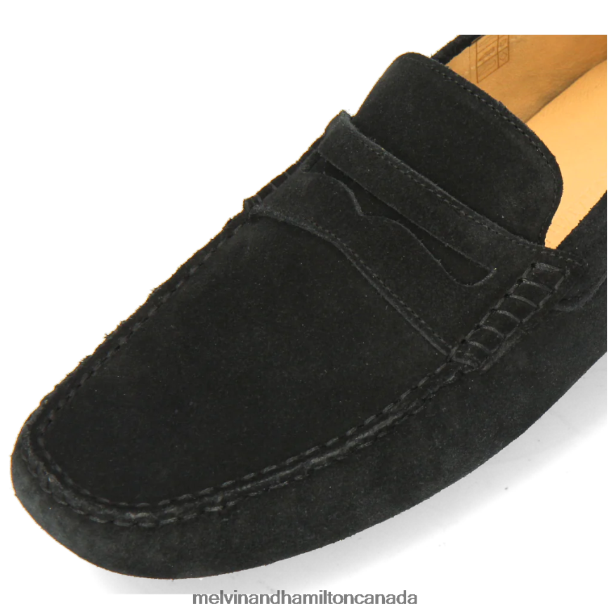 Men Melvin & Hamilton Black Nelson 2 Loafers P4V68P308