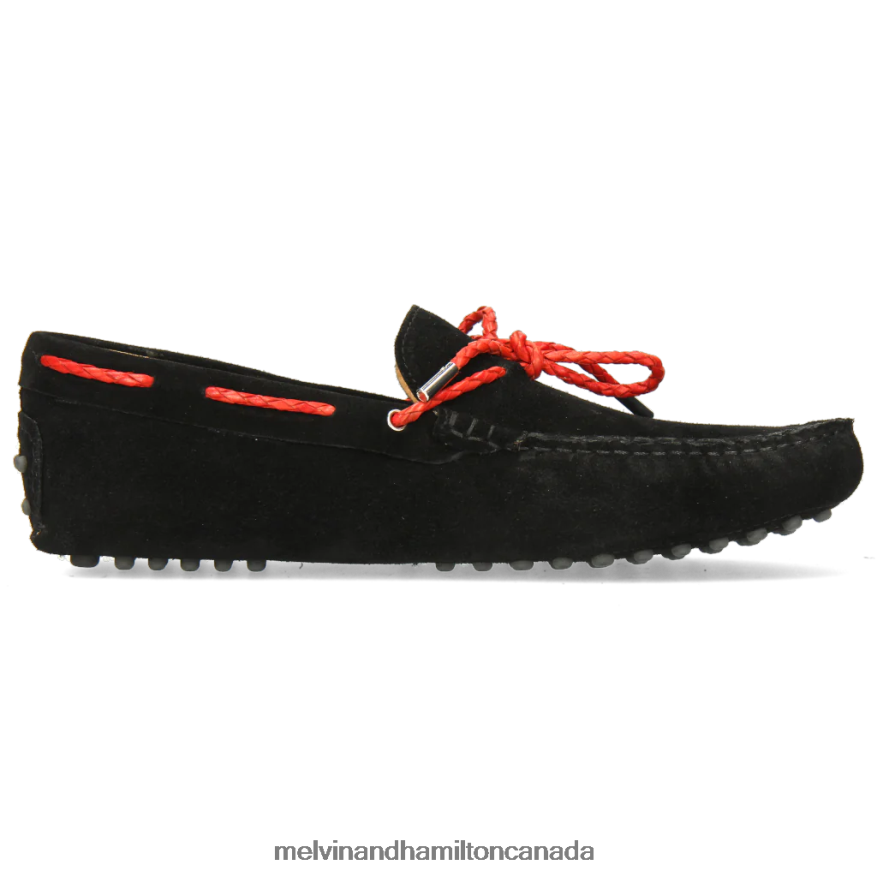 Men Melvin & Hamilton Black Nelson 3 Loafers P4V68P321