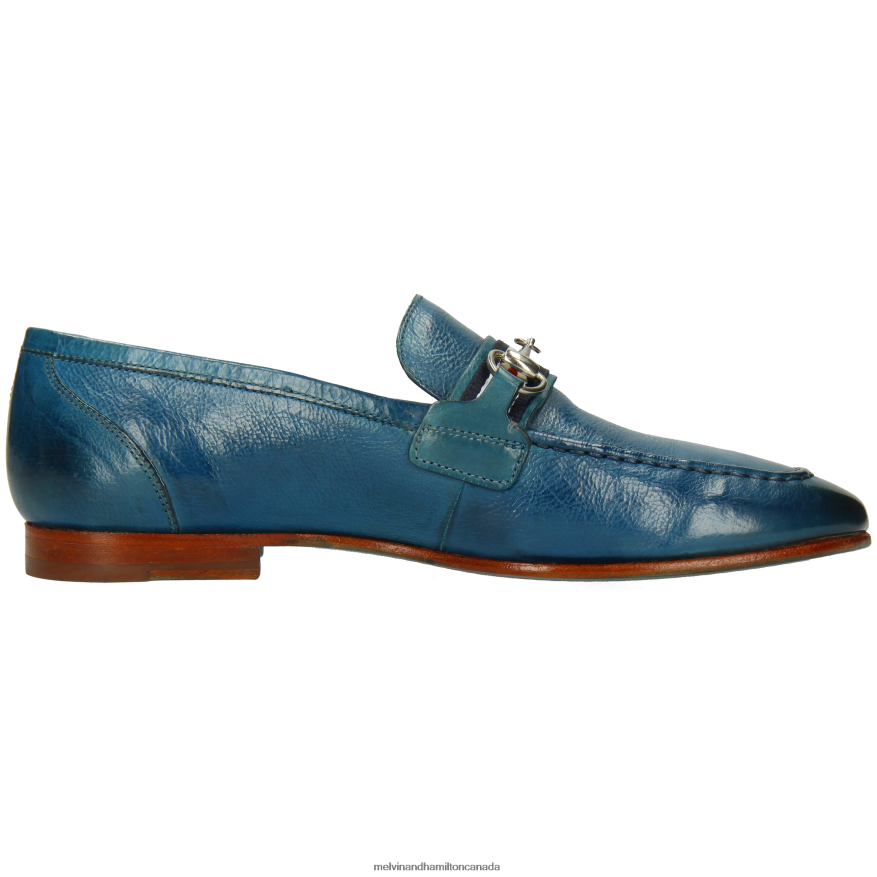 Men Melvin & Hamilton Blue Clive 16 Loafers P4V68P240