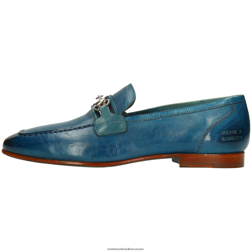 Men Melvin & Hamilton Blue Clive 16 Loafers P4V68P240