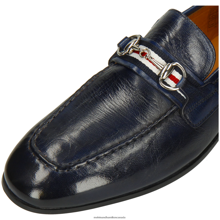 Men Melvin & Hamilton Blue Clive 16 Loafers P4V68P254