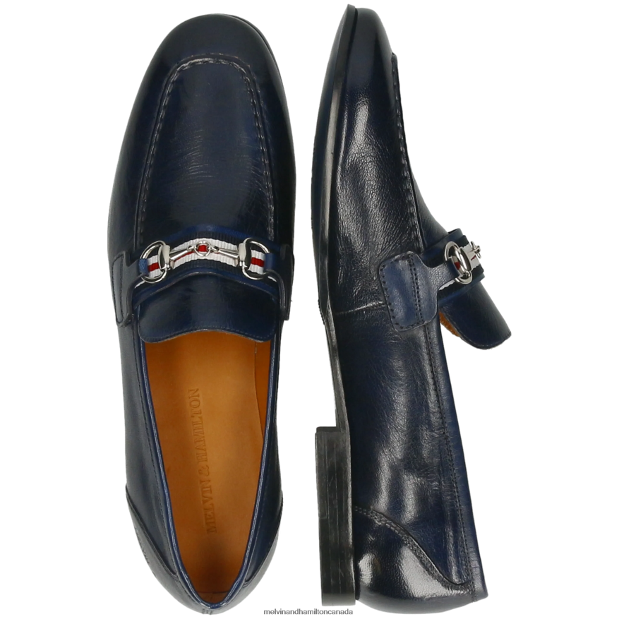 Men Melvin & Hamilton Blue Clive 16 Loafers P4V68P254