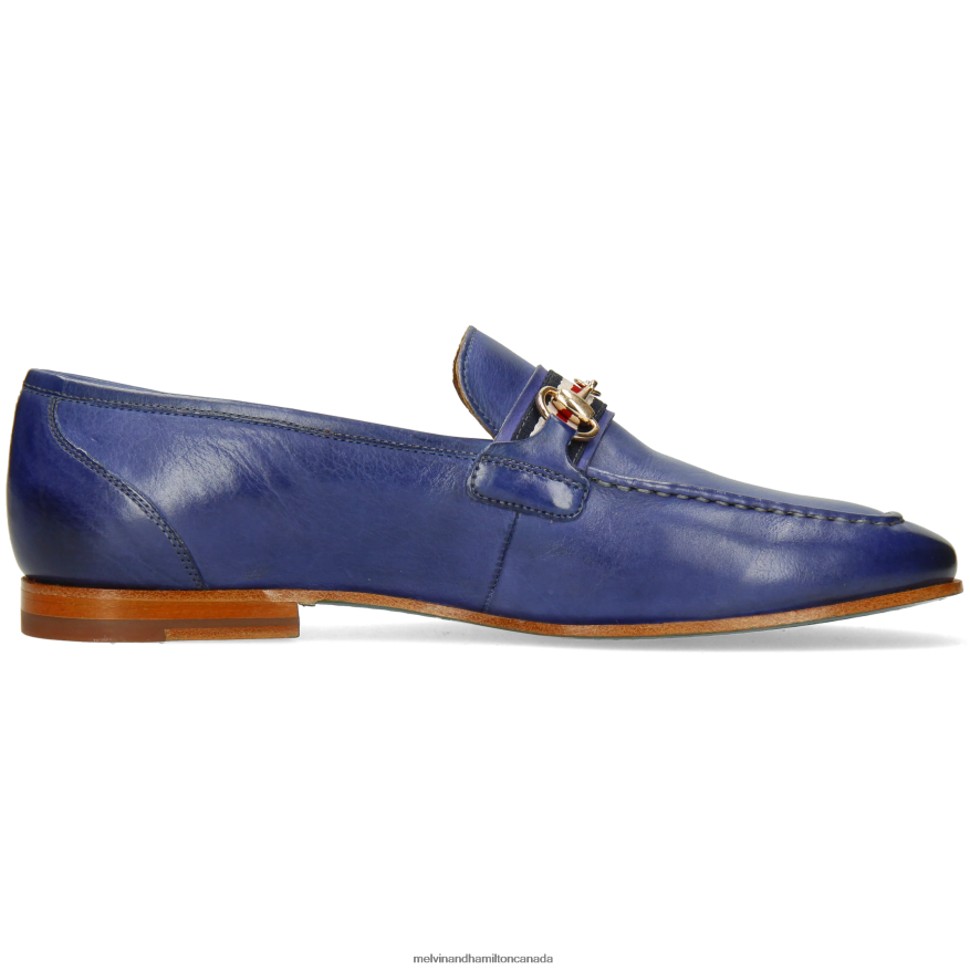 Men Melvin & Hamilton Blue Clive 16 Loafers P4V68P257