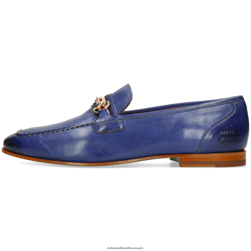 Men Melvin & Hamilton Blue Clive 16 Loafers P4V68P257