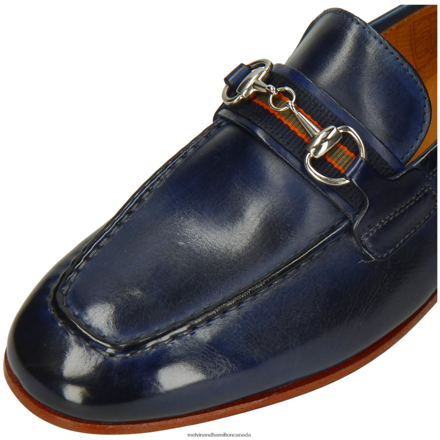 Men Melvin & Hamilton Blue Clive 16 Loafers P4V68P259
