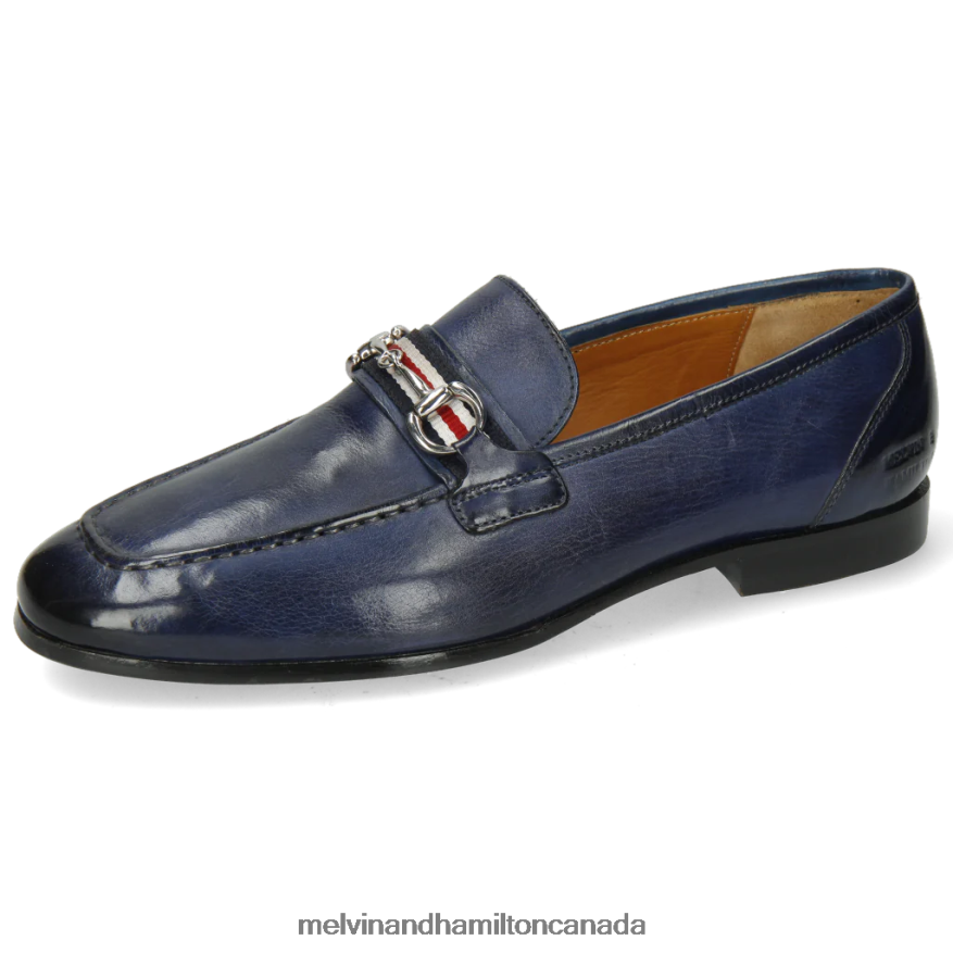 Men Melvin & Hamilton Blue Clive 16 Loafers P4V68P279