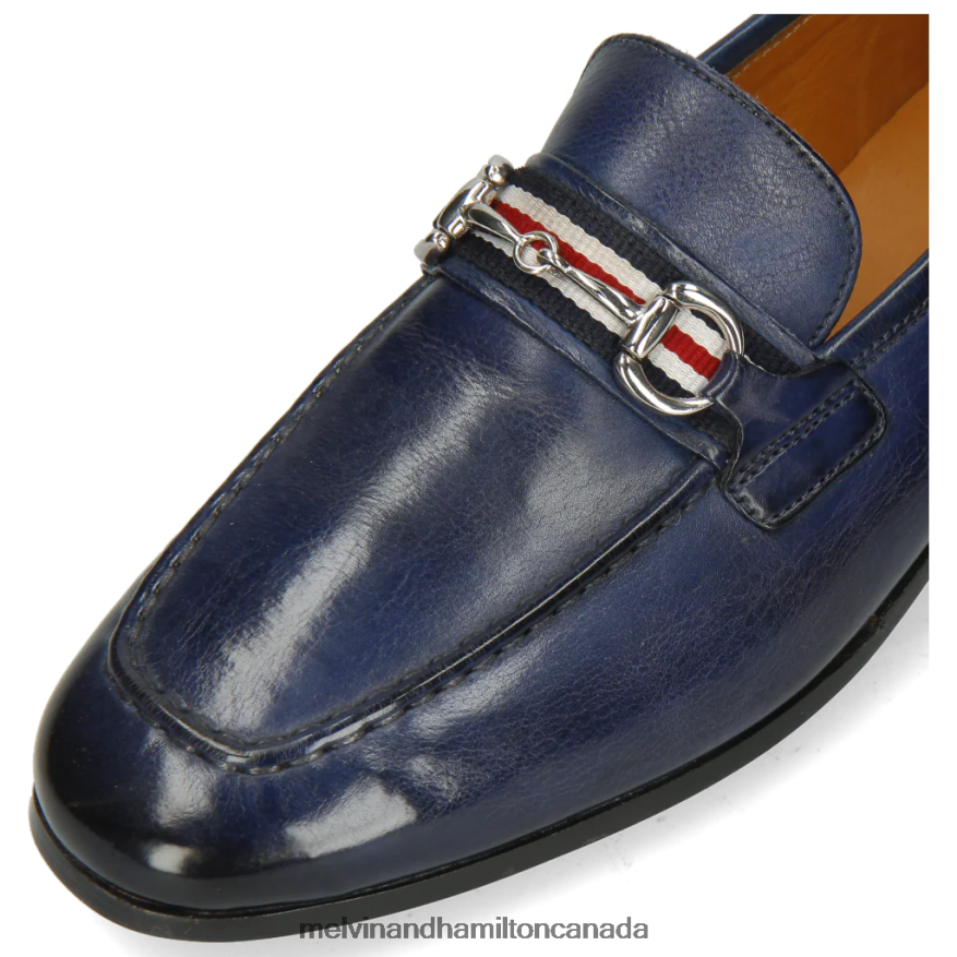 Men Melvin & Hamilton Blue Clive 16 Loafers P4V68P279