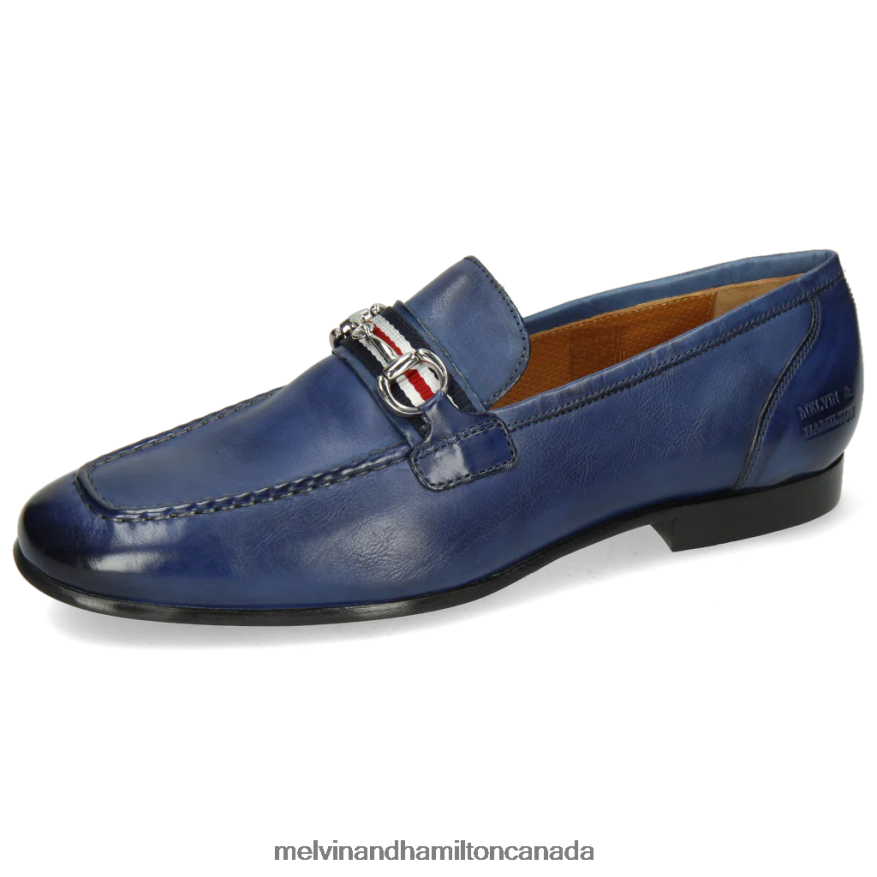 Men Melvin & Hamilton Blue Clive 16 Loafers P4V68P285