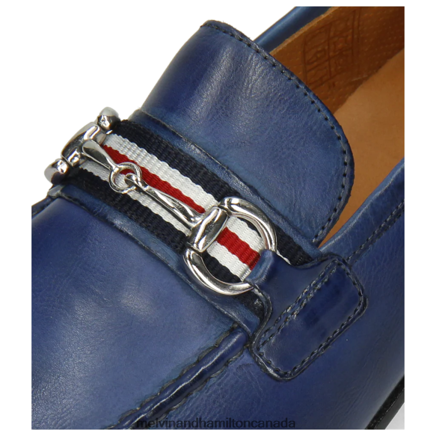 Men Melvin & Hamilton Blue Clive 16 Loafers P4V68P285
