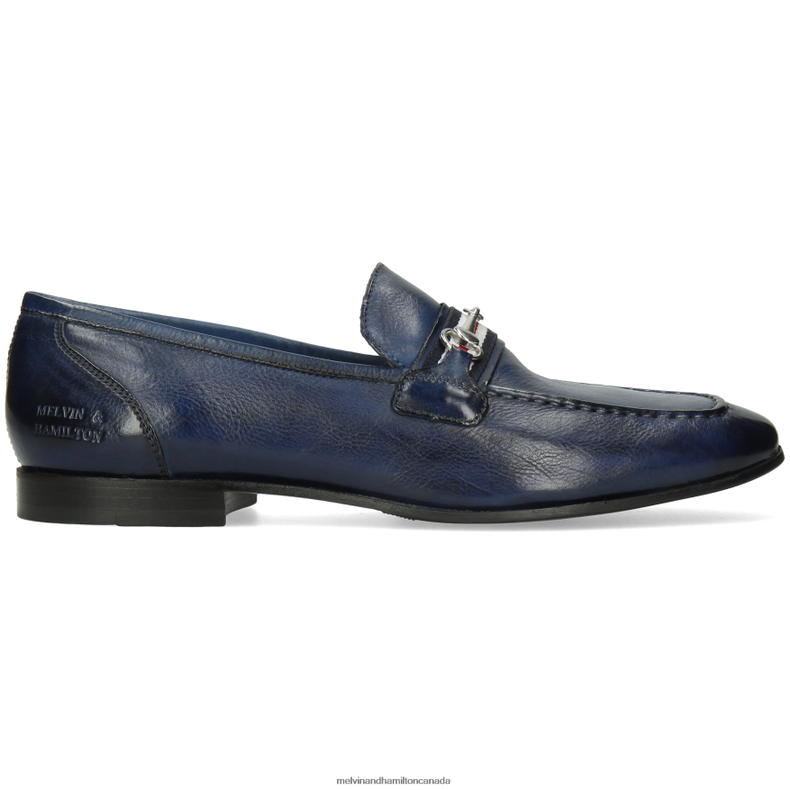 Men Melvin & Hamilton Blue Clive 16 Loafers P4V68P299