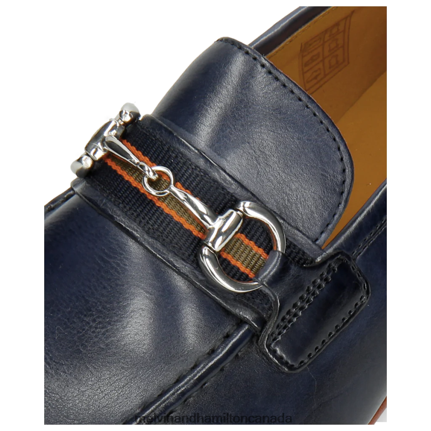 Men Melvin & Hamilton Blue Clive 16 Loafers P4V68P303
